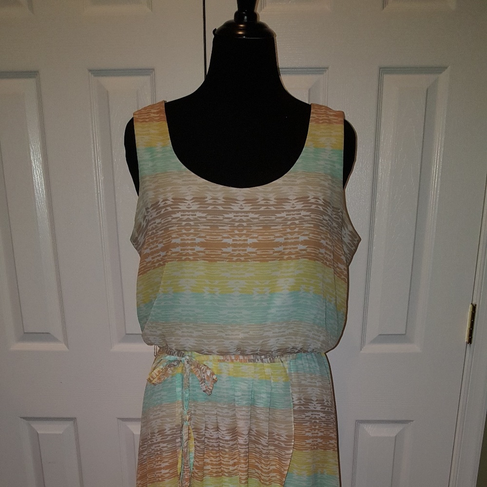 Plus Size Hi-Low Dress for Spring